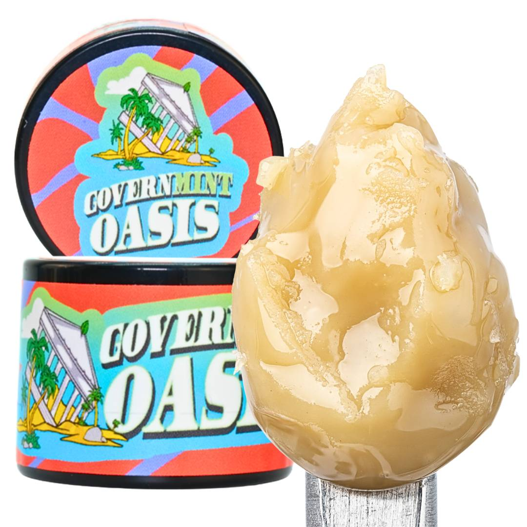 JAM: THCA Live Hash Rosin (H) Governmint Oasis 1G *ATX Only